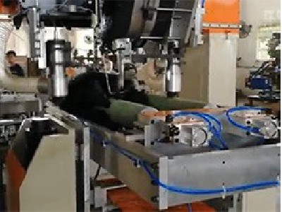 雙圓筒刷二鉆一植機(jī)